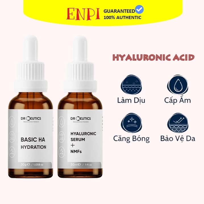 Serum DrCeutics HA cấp ẩm và căng bóng da