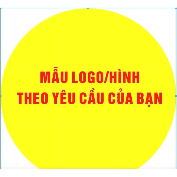 Decal Hình ủi có thể ép/ ủi lên vải LOGO KÍCH THƯỚC LỚN THEO YÊU CẦU