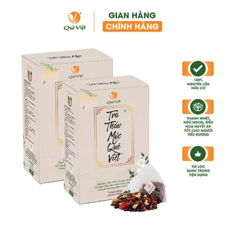 COMBO 2 HỘP Trà THẢO MỘC Quê Việt thanh lọc cơ thể 600g/hộp