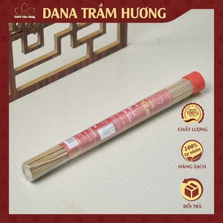 Nhang trầm hương sạch không tăm DANA thư giãn loại 2, ống đỏ 20gr