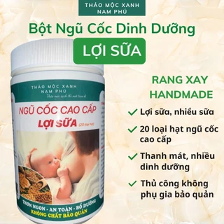 Bột Ngũ Cốc Lợi Sữa cho mẹ sau sinh, bột Ngũ Cốc Dinh Dưỡng cho mẹ bầu - Thảo Mộc Nam Phú.