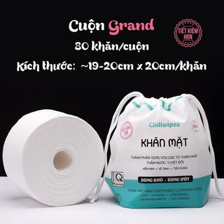 Free Ship - Khăn mặt khô Boniboni dùng 1 lần lau khô, lau ướt - Giấy lau mặt dùng một lần