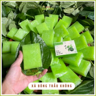 Xà bông Trầu Không  Bạc Hà handmade 100g- Giảm hôi nách và mùi mồ hôi