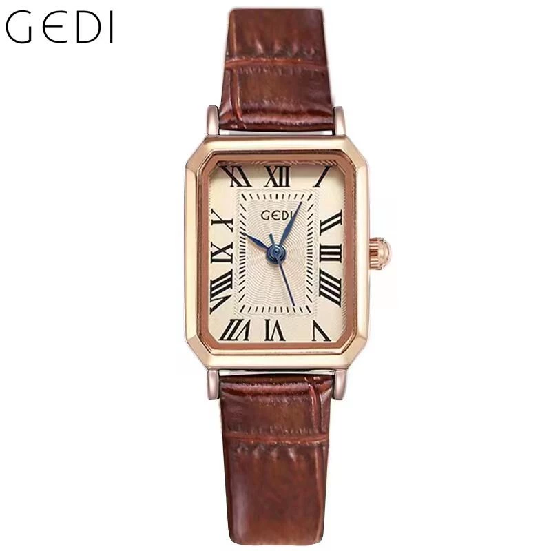 Đồng hồ đeo tay Gedi 82012 chống thấm nước kiểu dáng thời trang cho nữ