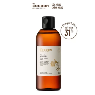 HÀNG TẶNG KHÔNG BÁN - Bigsize Nước bí đao cân bằng da (toner) Cocoon giảm dầu và mụn 310ml