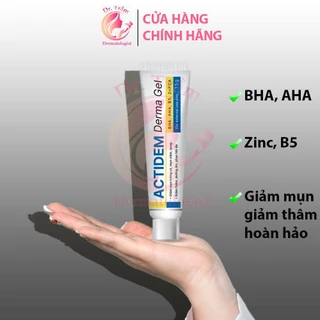 Actidem Derma Gel - Gel giảm mụn thâm dưỡng ẩm hoàn hảo