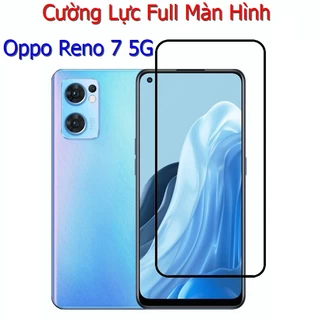 (F08) Miếng Dán Cường Lực Oppo Reno 7 5G Full Màn Hình