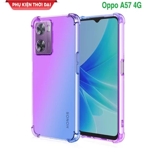 Ốp lưng Oppo A57 / A57 4G / Oppo A77s dẻo đa sắc lồi 4 góc ôm khít máy hạn chế ố vàng bảo vệ toàn diện