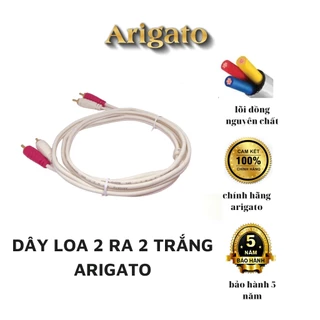 Cáp loa 4 đầu AV hoa sen,Dây loa AV 2 ra 2 dài 1.5M 3M 5M 10M ARIGATO cao cấp,hàng chính hãng