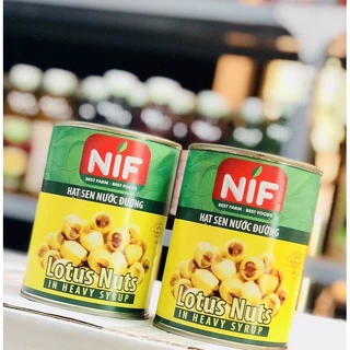 Hạt Sen Nước Đường NIF - Lon 560gr