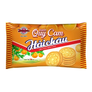 Bộ Bánh quy cam chính hãng Hải Châu - 123g