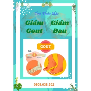 Trà thảo mộc giảm gút ( gout ), đau nhức xương khớp - 40 túi lọc