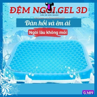 ĐỆM NGỒI 3D SILICON CAO CẤP THOÁNG KHÍ CHỐNG ĐAU MỎI T2