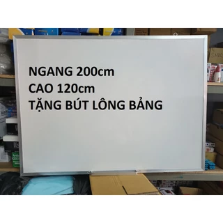 Bảng mica viết bút lông kích thước 120 x 200cm tặng kèm bút lông bảng