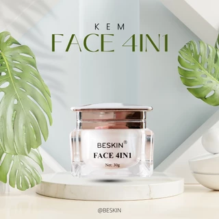 Kem face 4 in 1 Beskin dưỡng trắng chuyên sâu và Kem Face BesKin (nám tàn nhang)