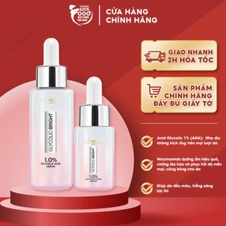 Tinh Chất Dưỡng Trắng, Mờ Thâm Nám Sau 2 Tuần L'Oreal Glycolic Bright Serum 30ml