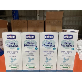 Sữa dưỡng thể chiết xuất hạnh nhân Chicco 0m+