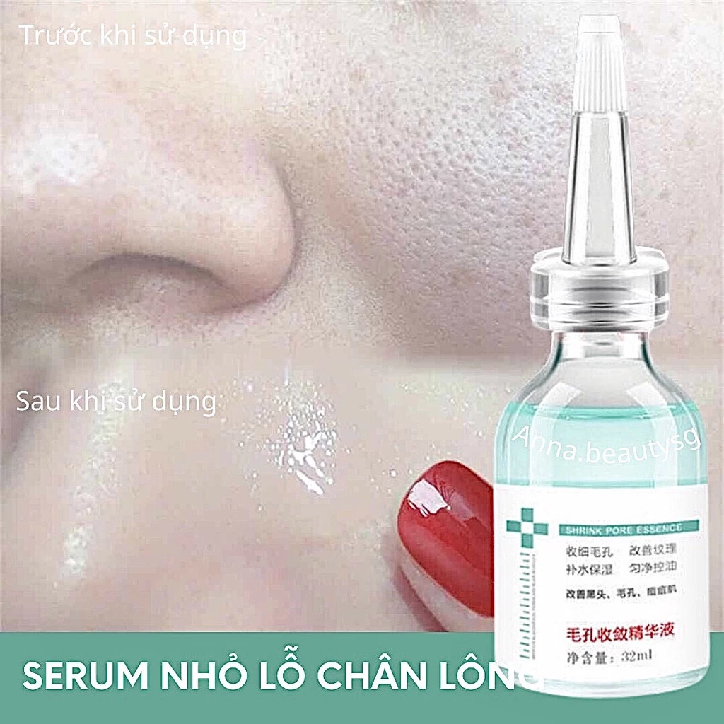 Serum tinh chất se khít lỗ chân lông, làm thu nhỏ lỗ chân lông Zhencai nội địa Trung