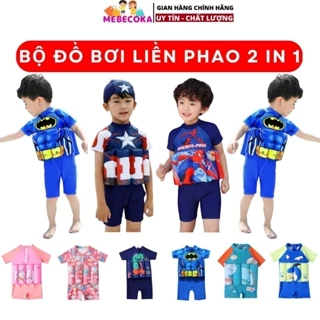 Đồ bơi trẻ em ,áo bơi liền phao tự nổi , bộ liền có phao cho bé hình cá heo loại cao cấp hàng Quảng Châu