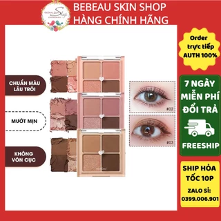 Bảng phấn mắt 4 ô Romand Better Than Eyes - Bebeau