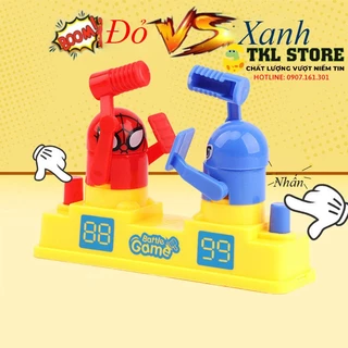 Bộ trò chơi võ sĩ song đấu phiên bản mini, trò chơi đập búa gõ đầu vui nhộn - TKL STORE