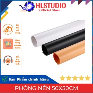 Phông nền 50x50cm chụp ảnh chuyên nghiệp bằng PVC HL Studio