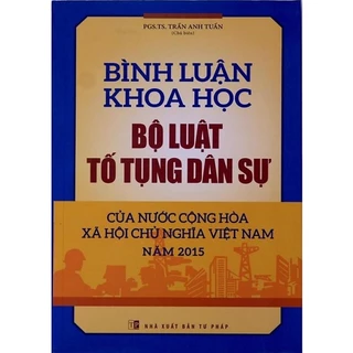 Sách - Bình luận khoa học bộ luật tố tụng dân sự 2015