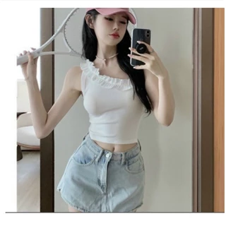 Áo ba lỗ nữ săn mút ngực, áo croptop sát nách nữ kiểu MỚI body vải cotton co giãn tốt, mặc đi chơi, đi biển