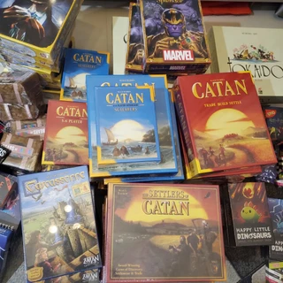 THANH LÝ BOARDGAME CARD GAME GIÁ SIÊU TỐT CATAN SPLENDOR UNO HERE TO SLAY COUP CODENAMES