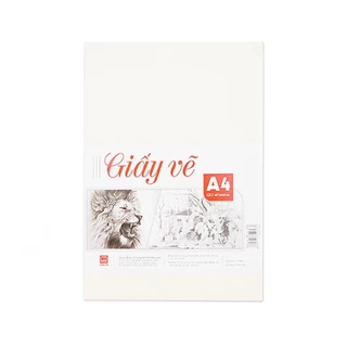 Giấy Vẽ A4 Hồng Hà 20 Tờ 4943