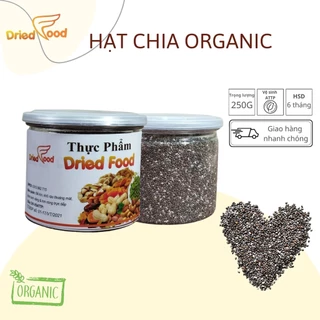 250G Hạt chia đen organic