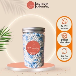 Sáp wax lông mix màu PTwaxing đặc biệt dành cho lông dày cứng hũ 500g