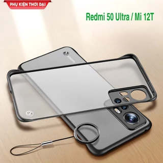 Ốp lưng Redmi K50 Ultra / Xiaomi 12T nhám mờ siêu mỏng ôm khít máy bảo vệ camera