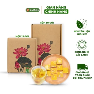 Trà hoa cúc đường phèn mật ong An Nhiên, set trà đường thanh nhiệt, giải độc, mát gan, đẹp da