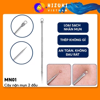 Cây nặn mụn, que nặn mụn chuyên dụng không gỉ