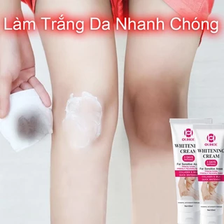 Kem làm trắng da Kem tẩy trắng da 60ml làm trắng toàn thân nhẹ sắc tố cổ nách dưỡng ẩm làm trắng dưới cánh tay