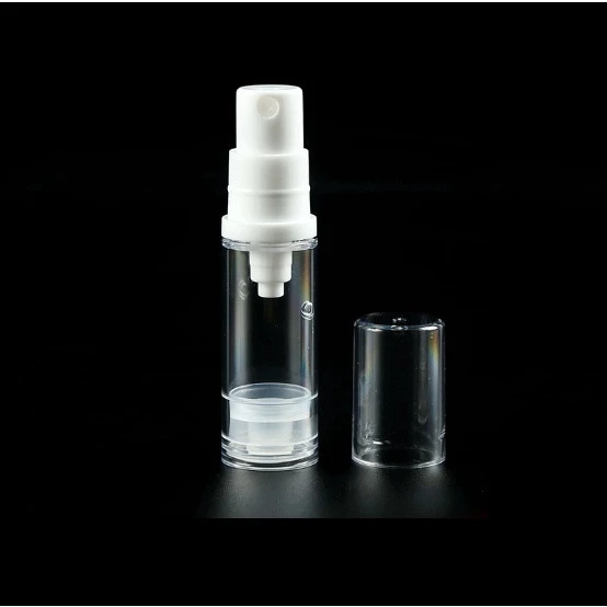 Chai 5ml chân không trắng chiết mỹ phẩm serum tinh dầu