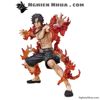 Mô hình One Piece ACE 2 đầu F.zero hàng cao cấp đế có chữ tên nhân vật ACE cao 15cm có hiệu ứng chiến đấu đặc biệt