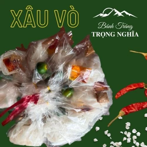 [12B] Bánh Tráng Phơi Sương Dầu sate Xâu 12B
