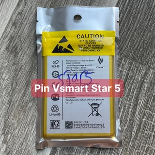 pin Vsmart Star 5 model 50906550E , pin zin bảo hành 6 tháng