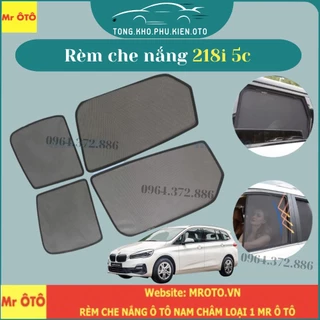 Rèm Che Nắng Xe BMW 218i- Hàng Loại 1 Mr Ô Tô, vải dày, chống nắng tốt, dễ lắp đặt, vừa khít - Đế nhựa/ Có hít nam châm