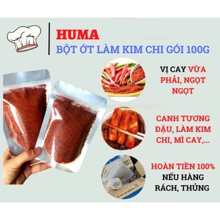 Bột Ớt Làm Kim Chi, Mì Cay, Tokbokki Hàn Quốc - Ớt Bột Gói Nhỏ 100G