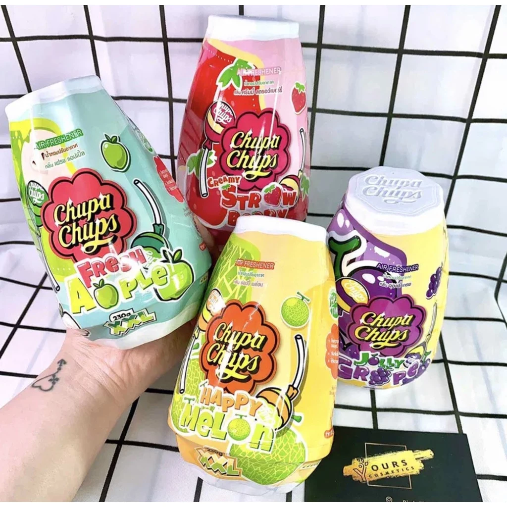 Sáp thơm phòng Chupa chups, sáp thơm khử mùi Thái Lan XXL 230g hương kẹo ngọt sang trọng