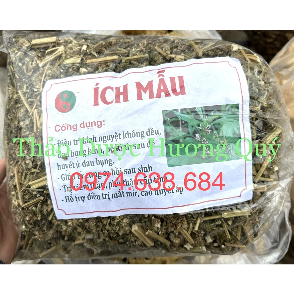 1kg CÂY ÍCH MẪU Khô, Sạch, Loại 1 (Tốt Cho MẸ)