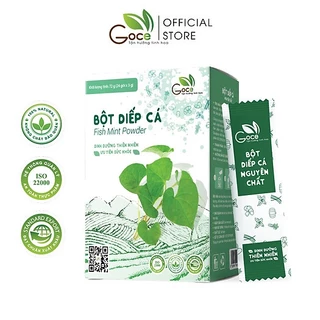 Bột DIẾP CÁ Goce nguyên chất - 72g (24 gói x 3g)