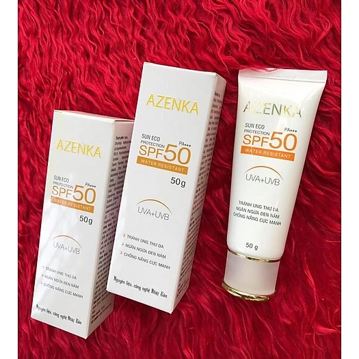 Kem Chống Nắng AZENKA Sun Eco Protection SPF50+/PA+++ 50g