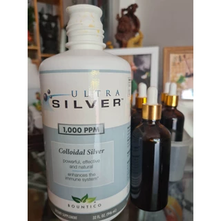 Keo bạc Silver. 1000ppm. Nhập khẩu Mỹ. Lọ chiết 100ml