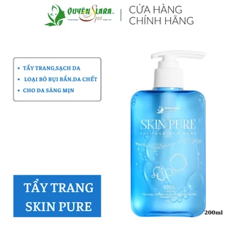 Nước Tẩy Trang SKIN PURE Quyên Lara - Làm Sạch Da, Loại Bỏ Bụi Bẩn Da Chết, Cho Da Sáng Mịn, 200ml