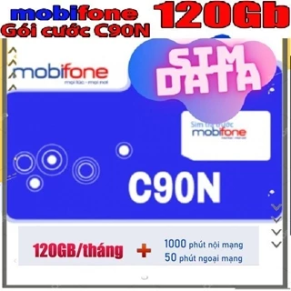 [ƯU ĐÃI FREE THÁNG ĐẦU] SIM 4G MOBI CÓ 120GB/THÁNG LƯỚT MẠNG THẢ GA + 1000 GỌI NỘI MẠNG + 50 PHÚT GỌI NGOẠI MẠNG