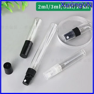 Lọ chiết / Ống chiết nước hoa 10ml dạng xịt hình trụ tròn